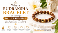 Why a Rudraksha Bracelet Is Becoming a Daily Essential for Modern Seekers