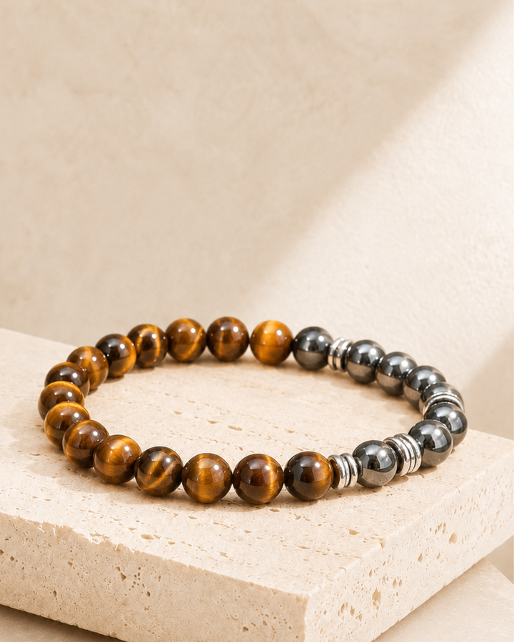 Tiger Eye Hematite Bracelet