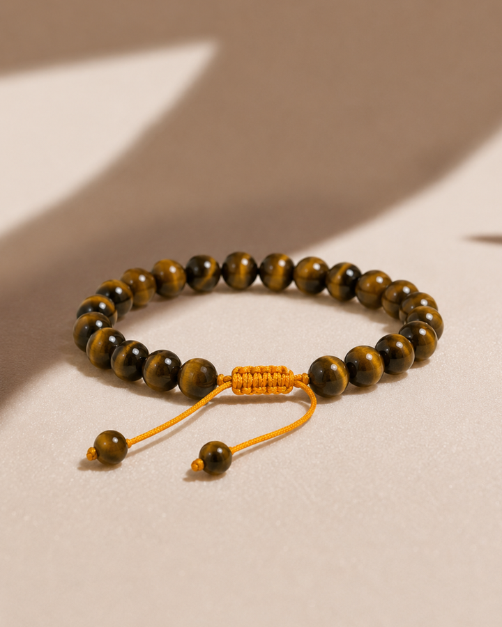 Tiger eye Tie-Up Band