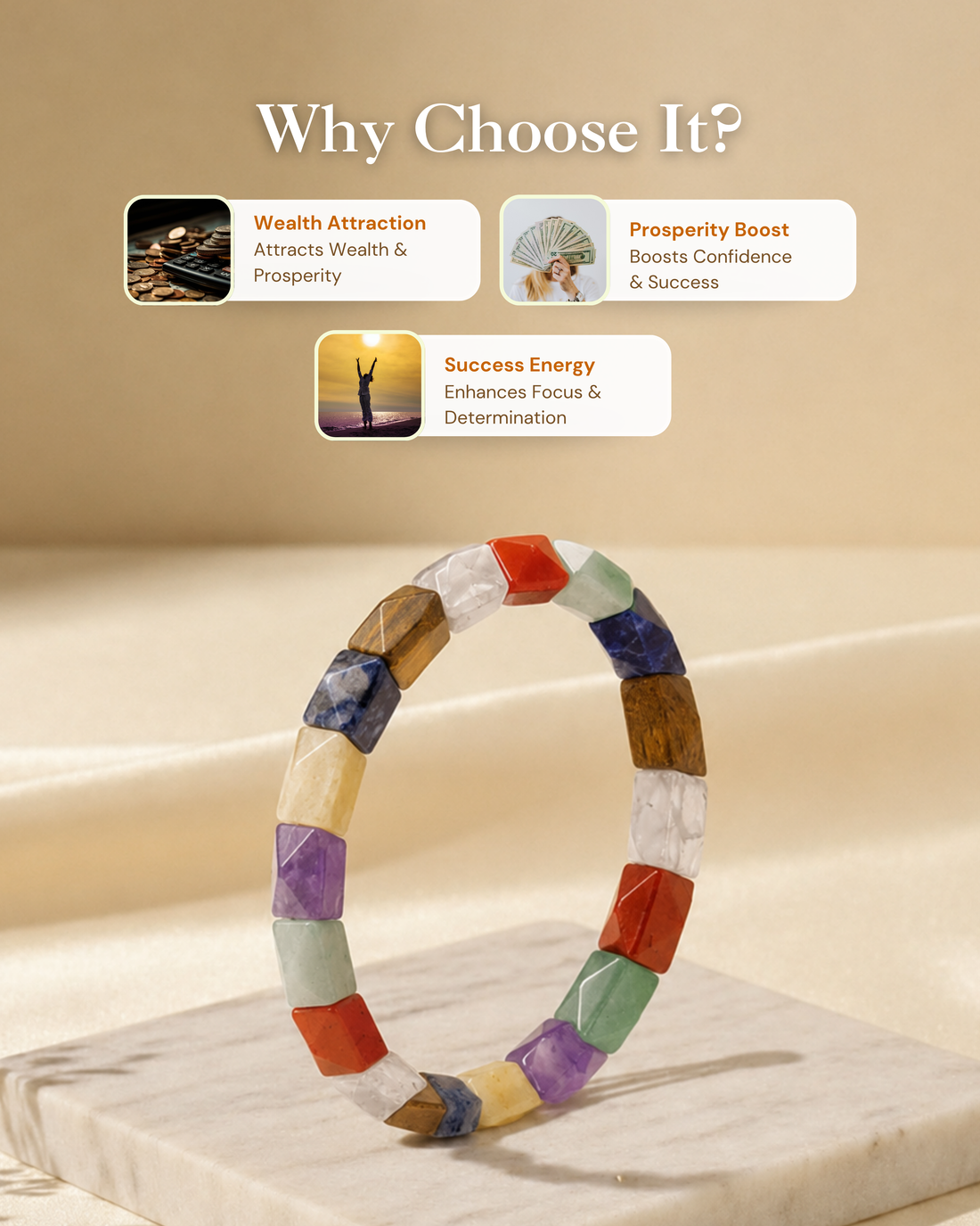 Sapta Aura Harmony Bracelet