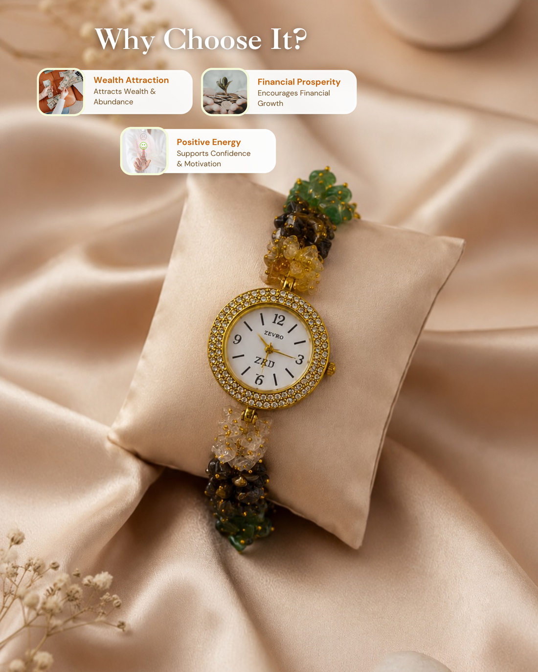 Crystal Queen Money Magnet Watch