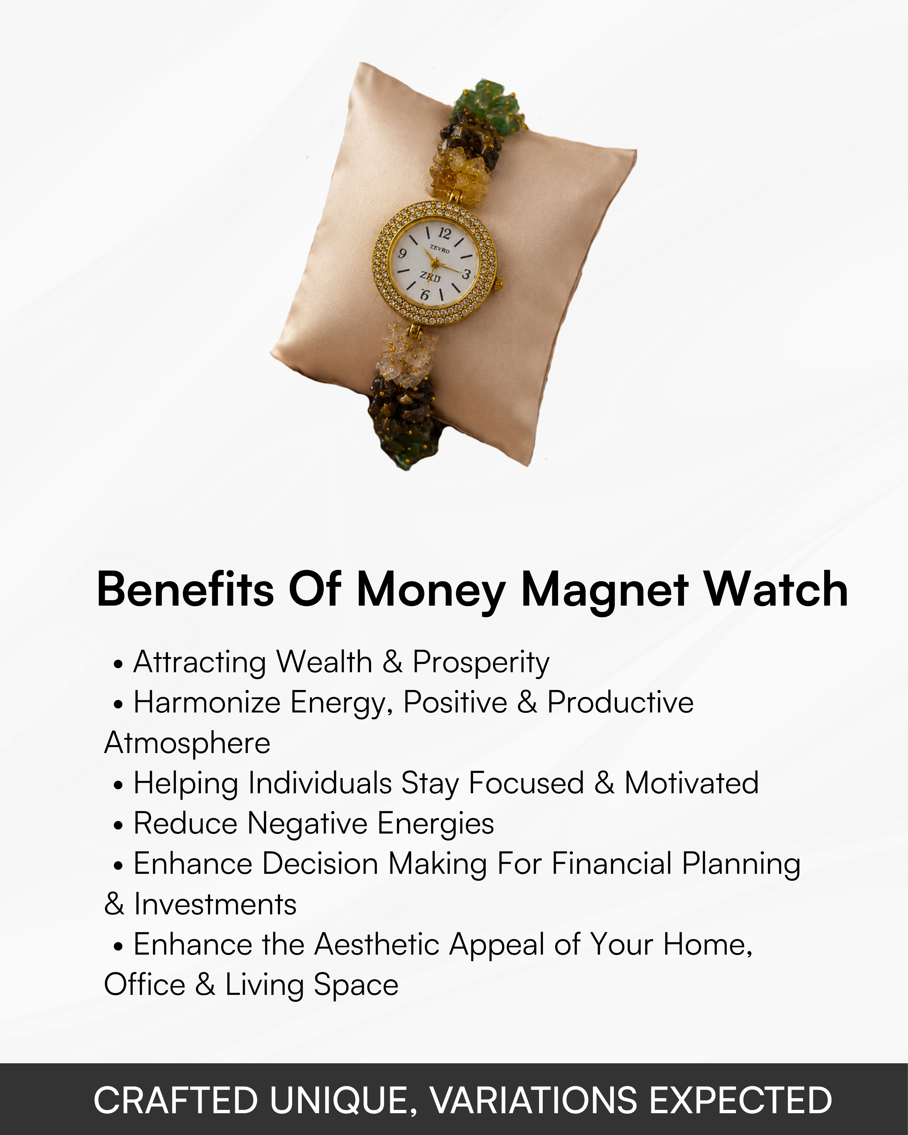 Crystal Queen Money Magnet Watch