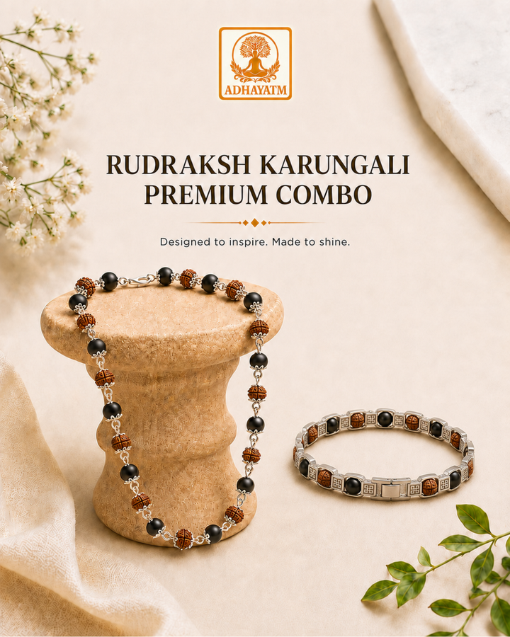 Rudraksh Karungali Premium Combo
