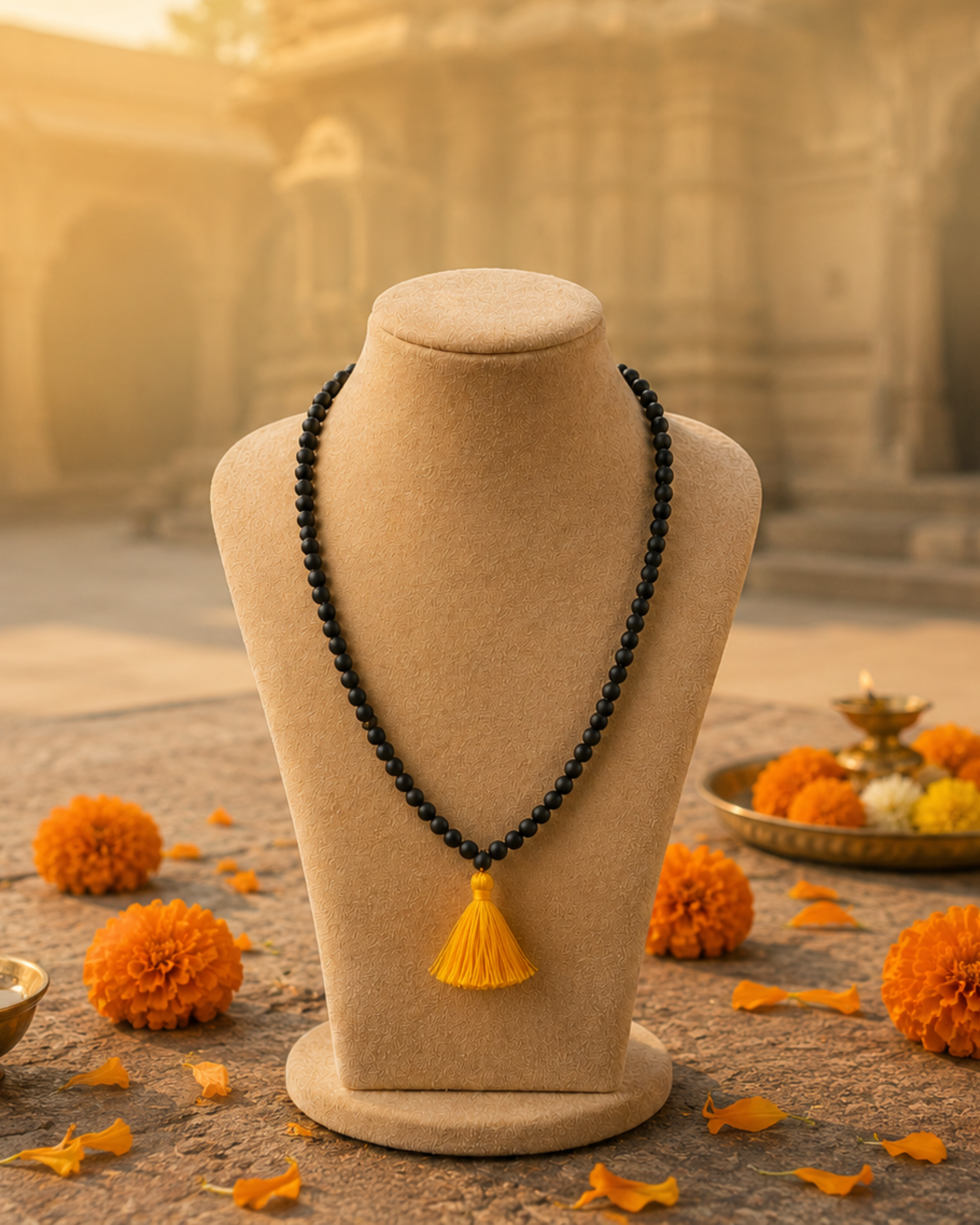 108+1 Divya Karungali Mala-Natural Ebony Wood