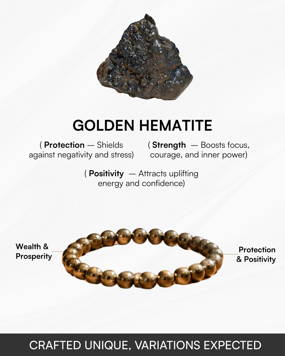 Golden Hematite Stability Band