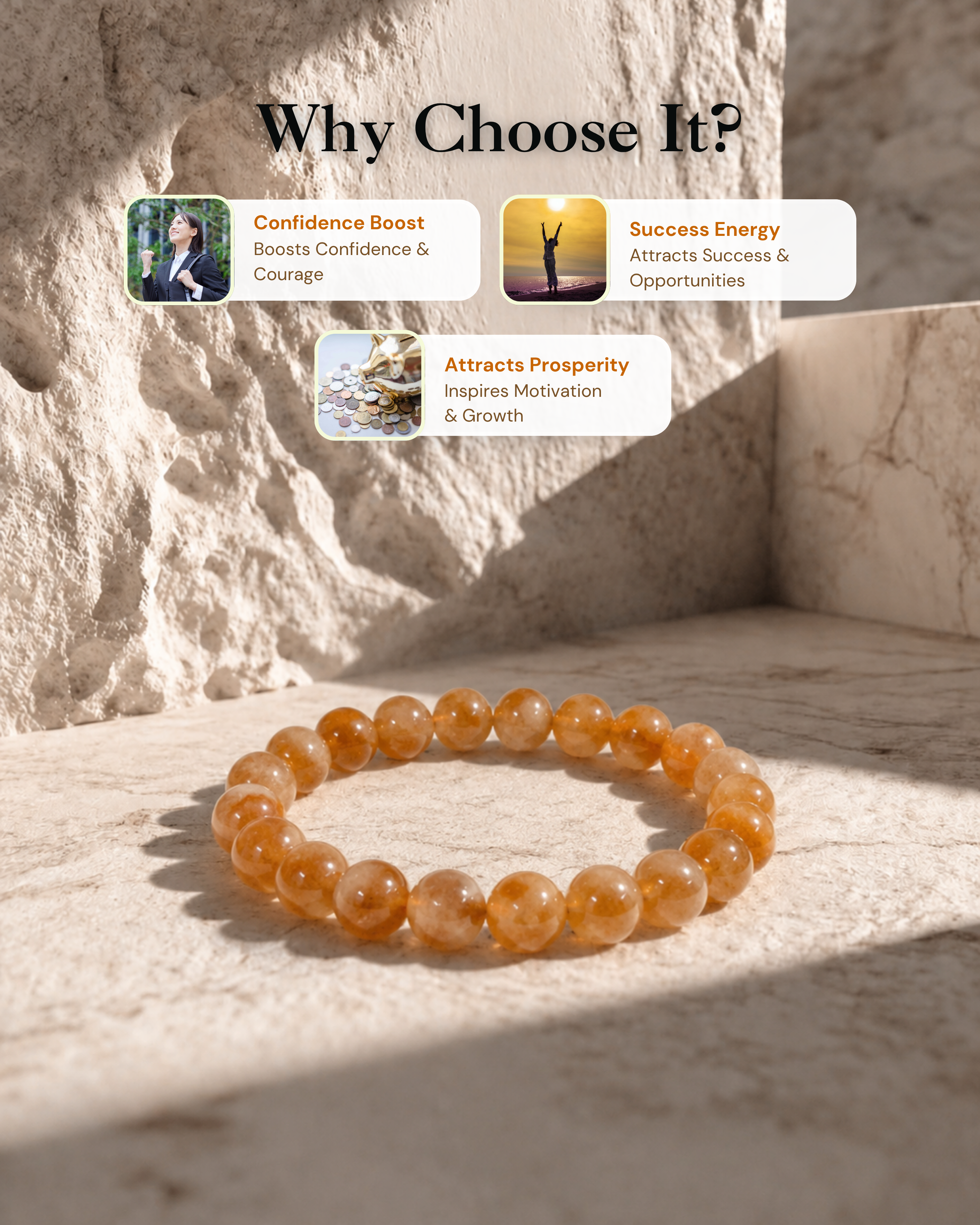 Citrine Natural Bracelet