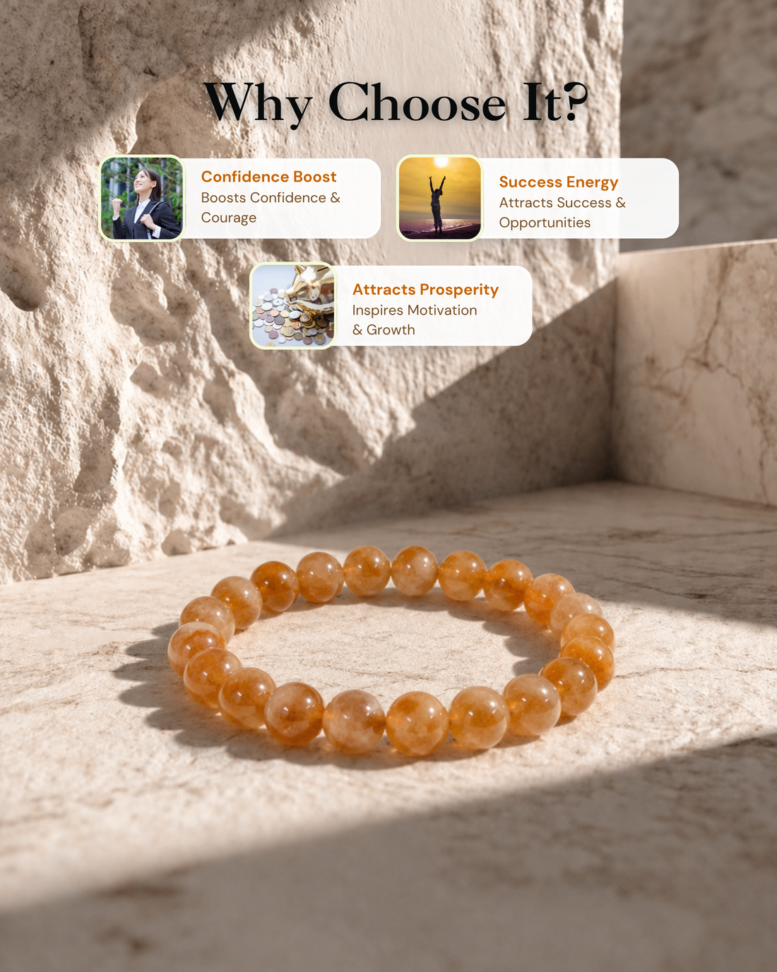 Citrine Natural Bracelet