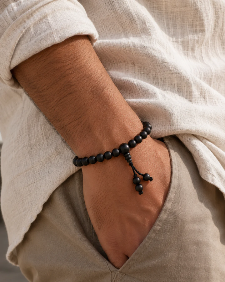 Karungali Balance Band-Natural Ebony Wood
