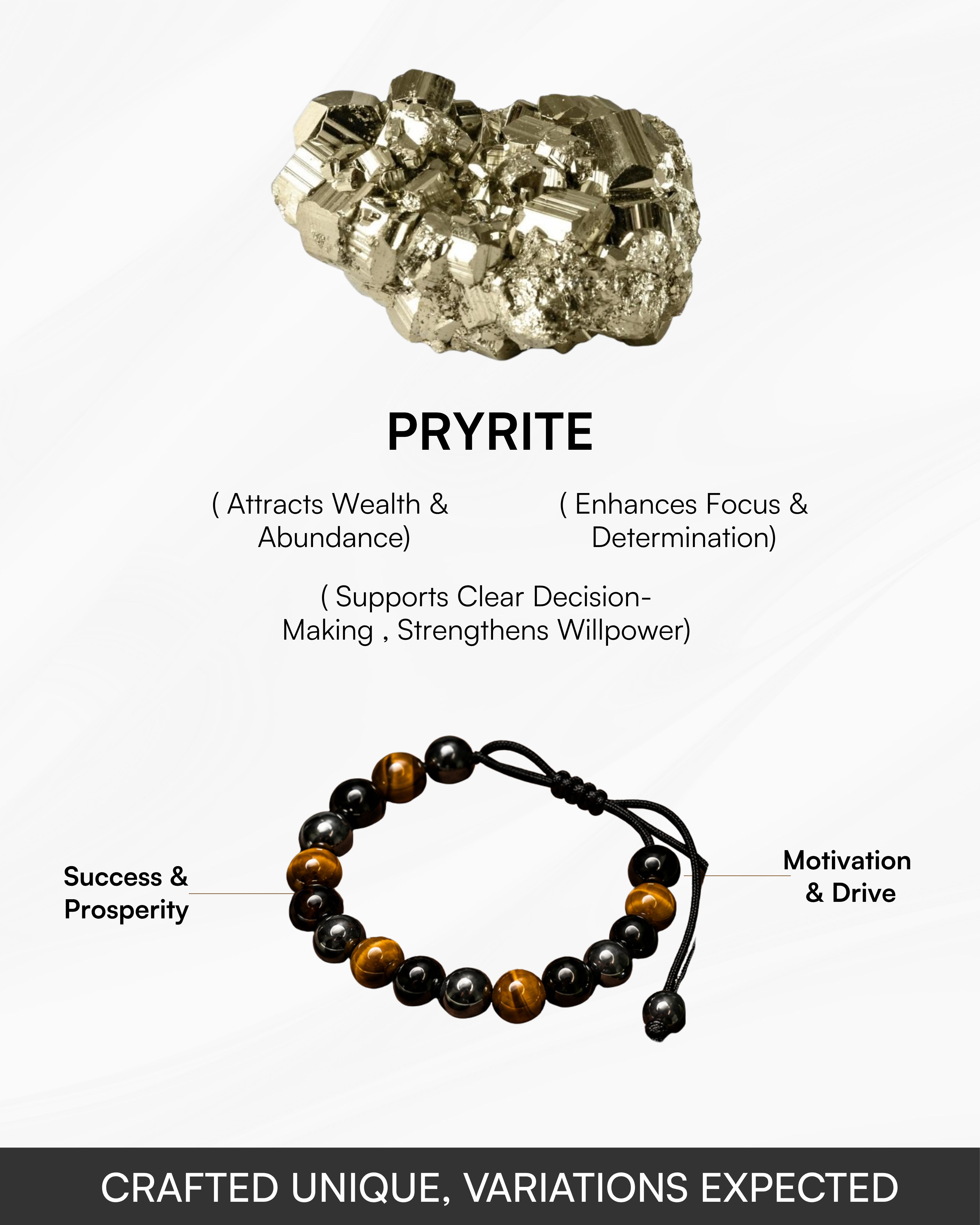 Pryrite Tie-Up Bracelet