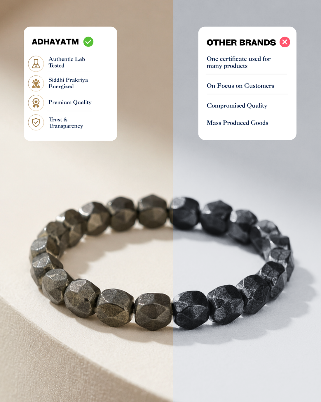 Golden Aura Pyrite Heritage Band