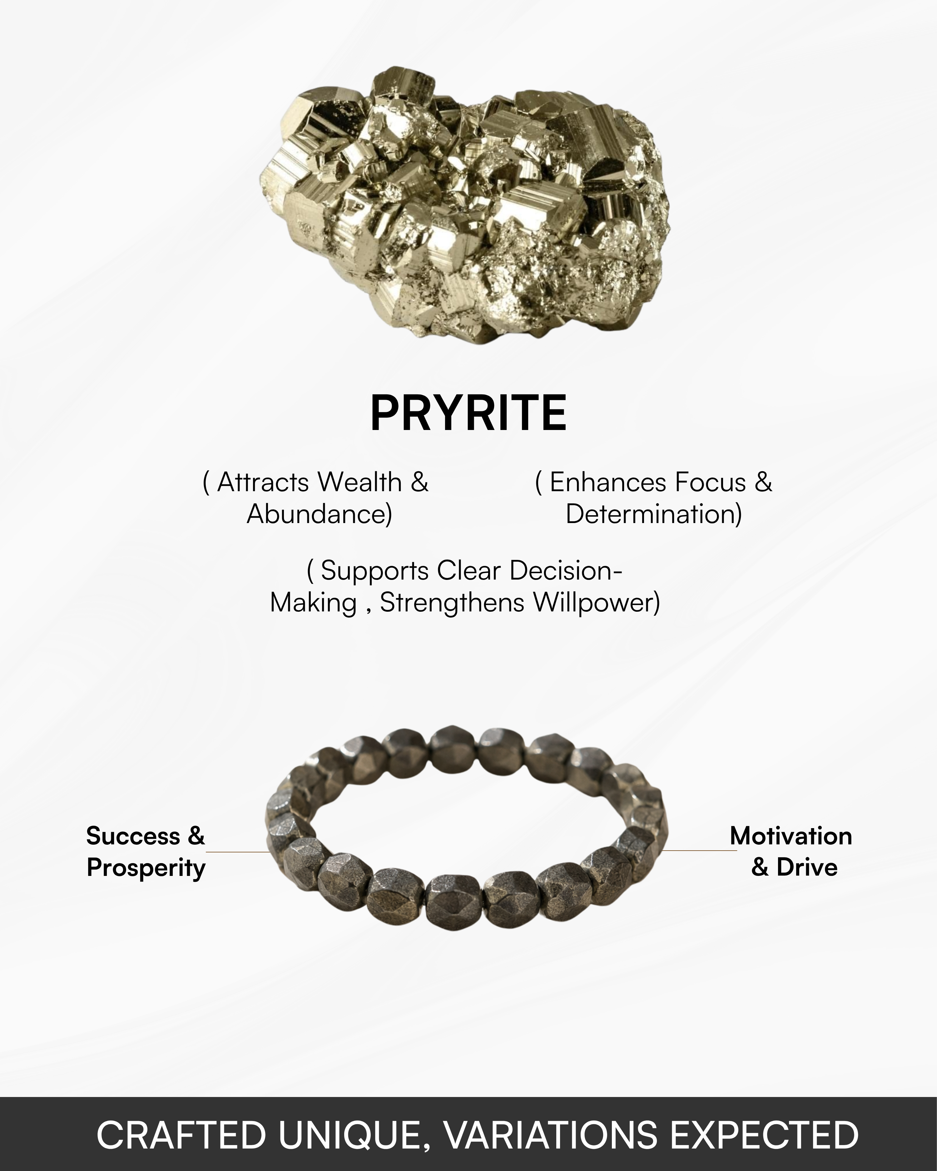 Golden Aura Pyrite Heritage Band