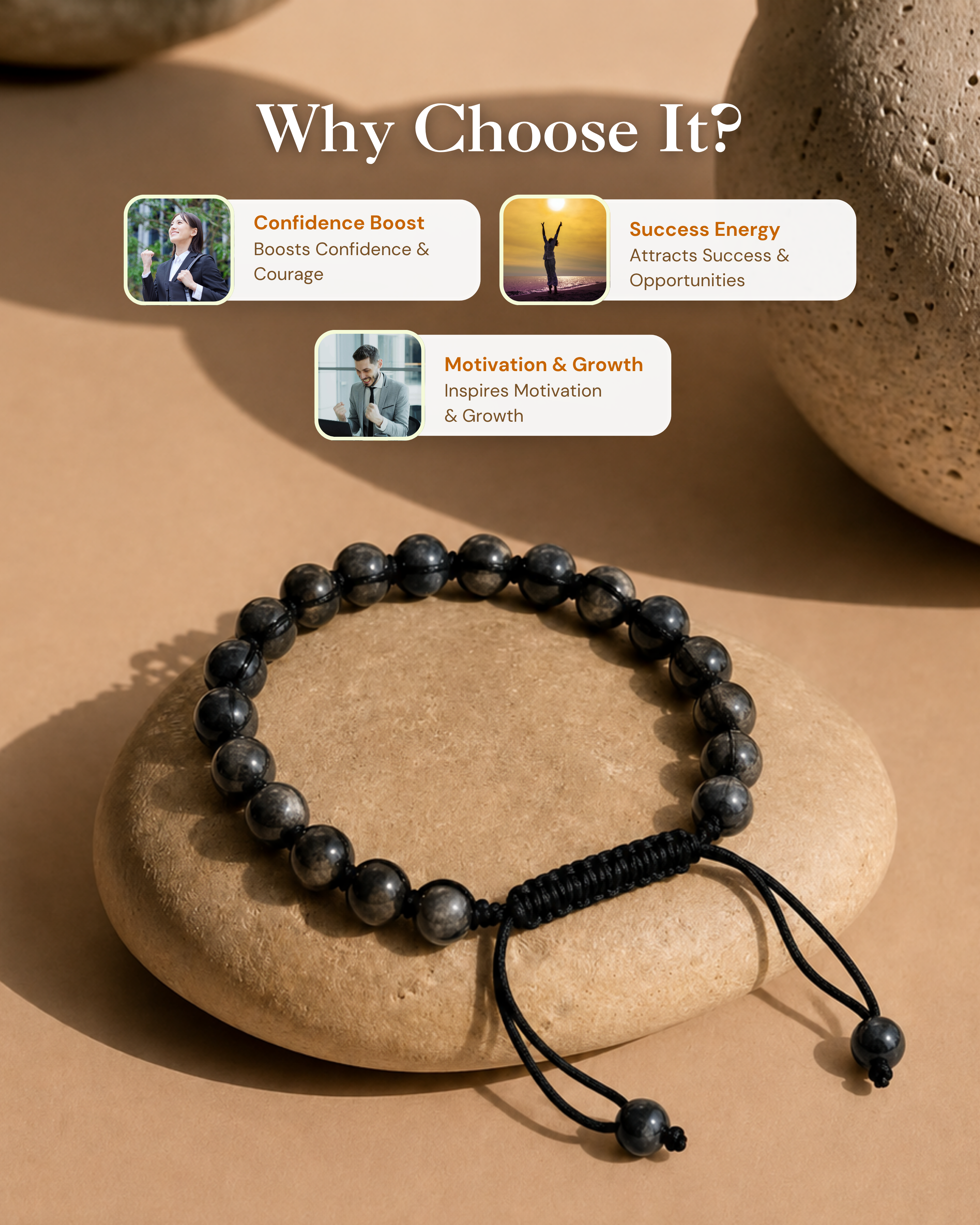 Pryrite Tie-Up Bracelet