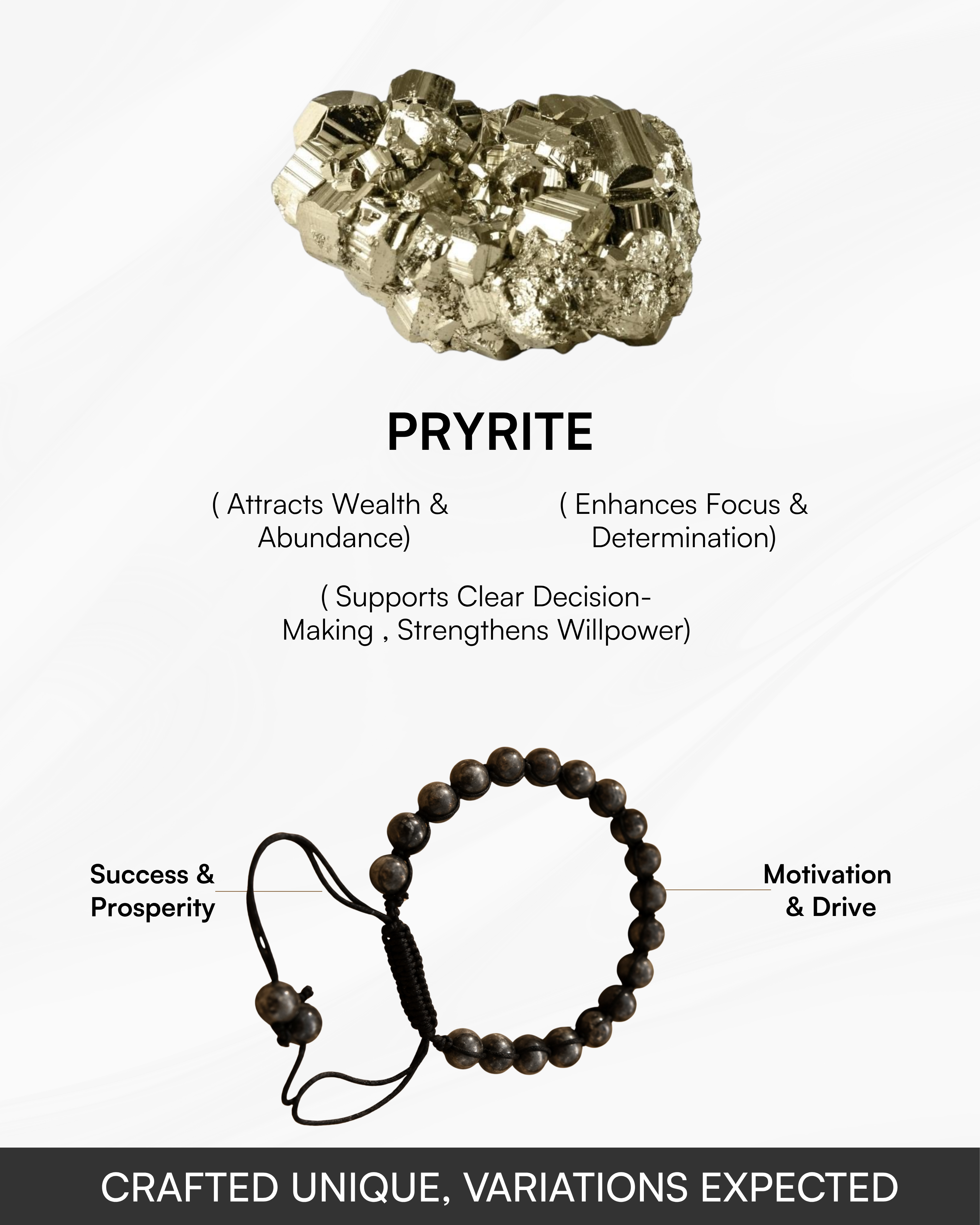 Pryrite Tie-Up Bracelet