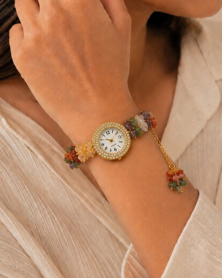 Crystal Queen Rainbow Watch