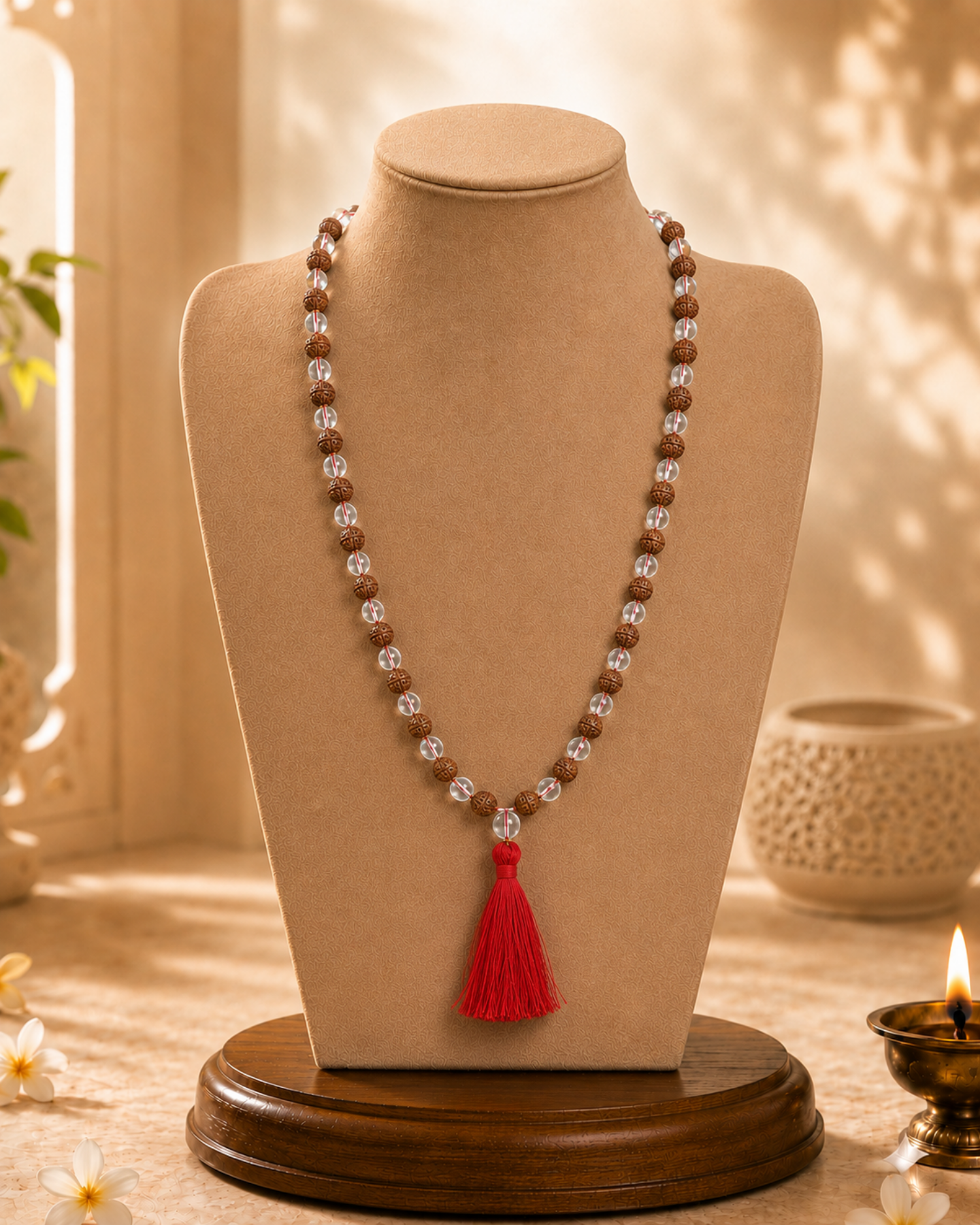 Rudraksh Sphatic Mala