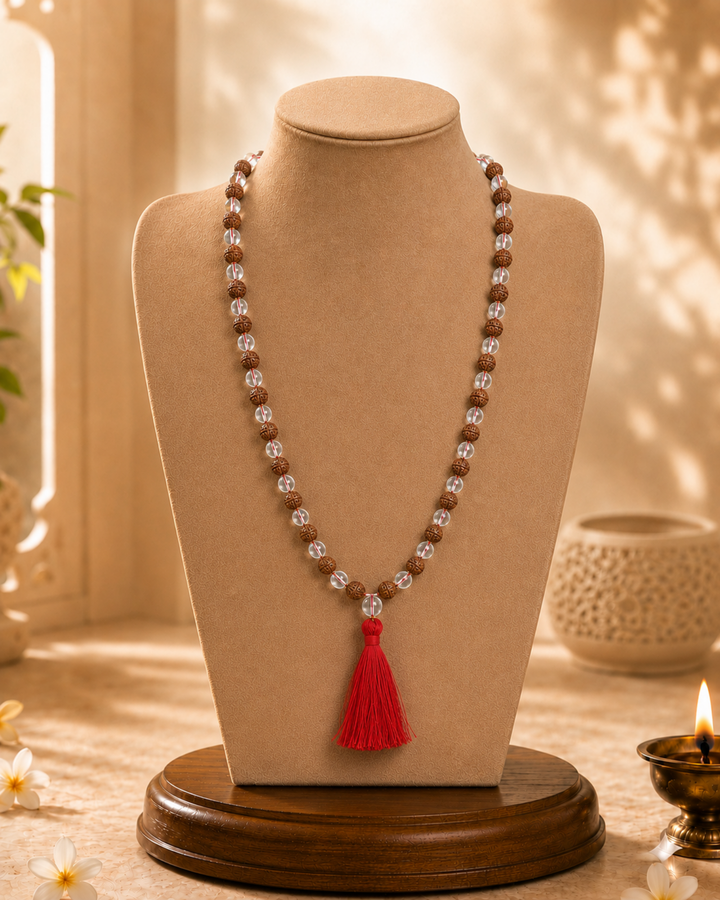 Rudraksh Sphatic Mala