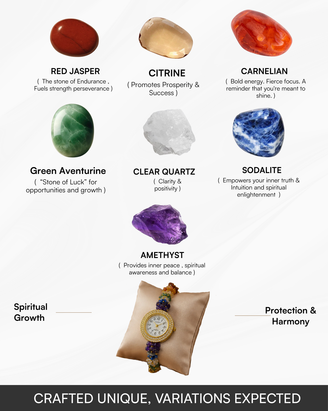 Crystal Queen Rainbow Watch