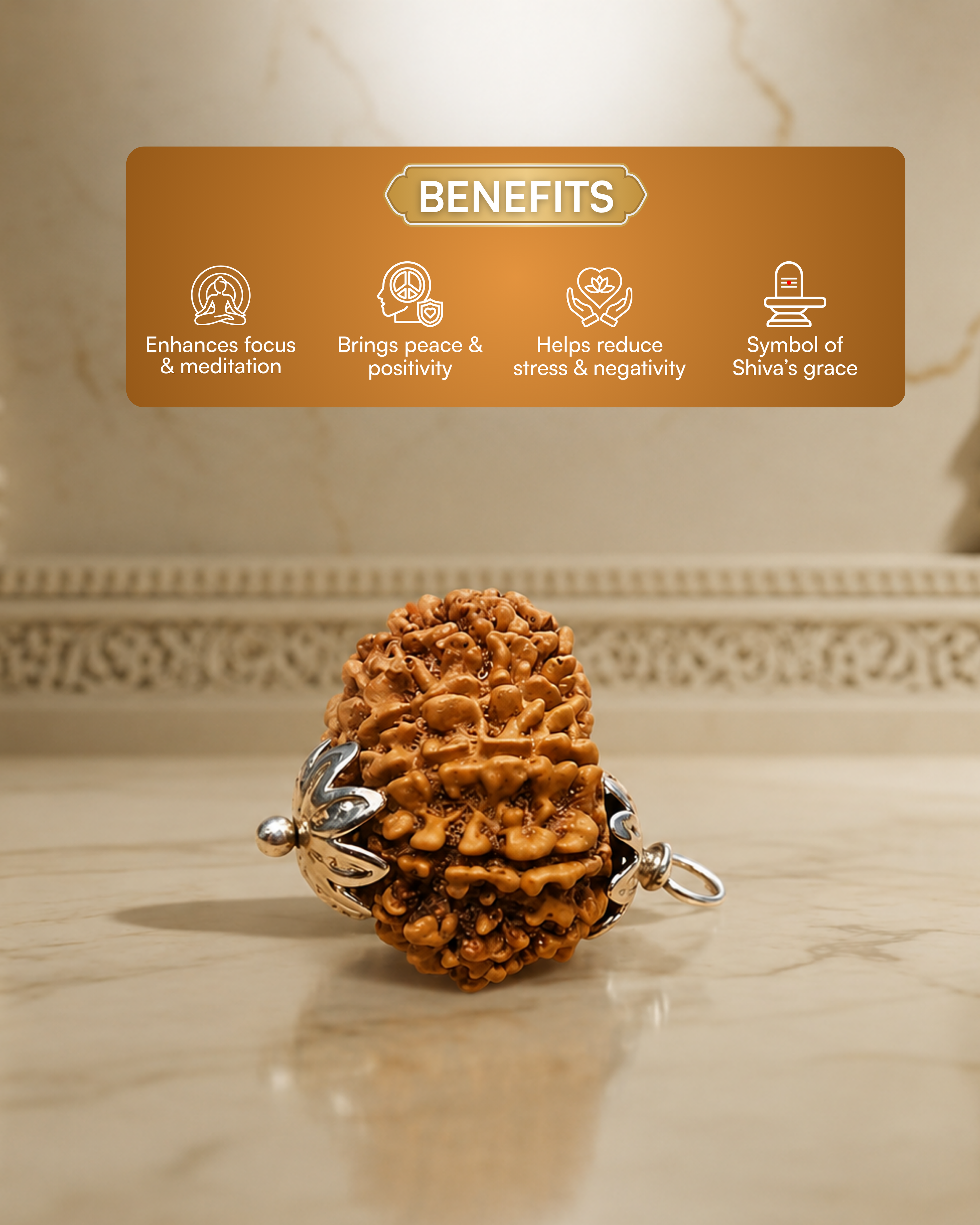 11 Mukhi Nepali Rudraksh (11 मुखी नेपाली रुद्राक्ष)