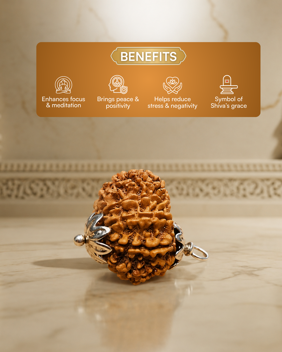 11 Mukhi Nepali Rudraksh (11 मुखी नेपाली रुद्राक्ष)
