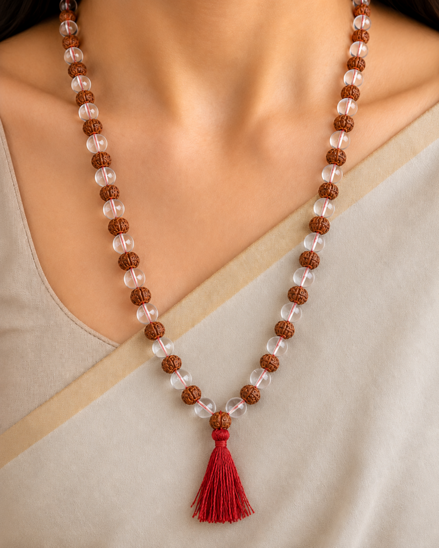 Rudraksh Sphatic Mala