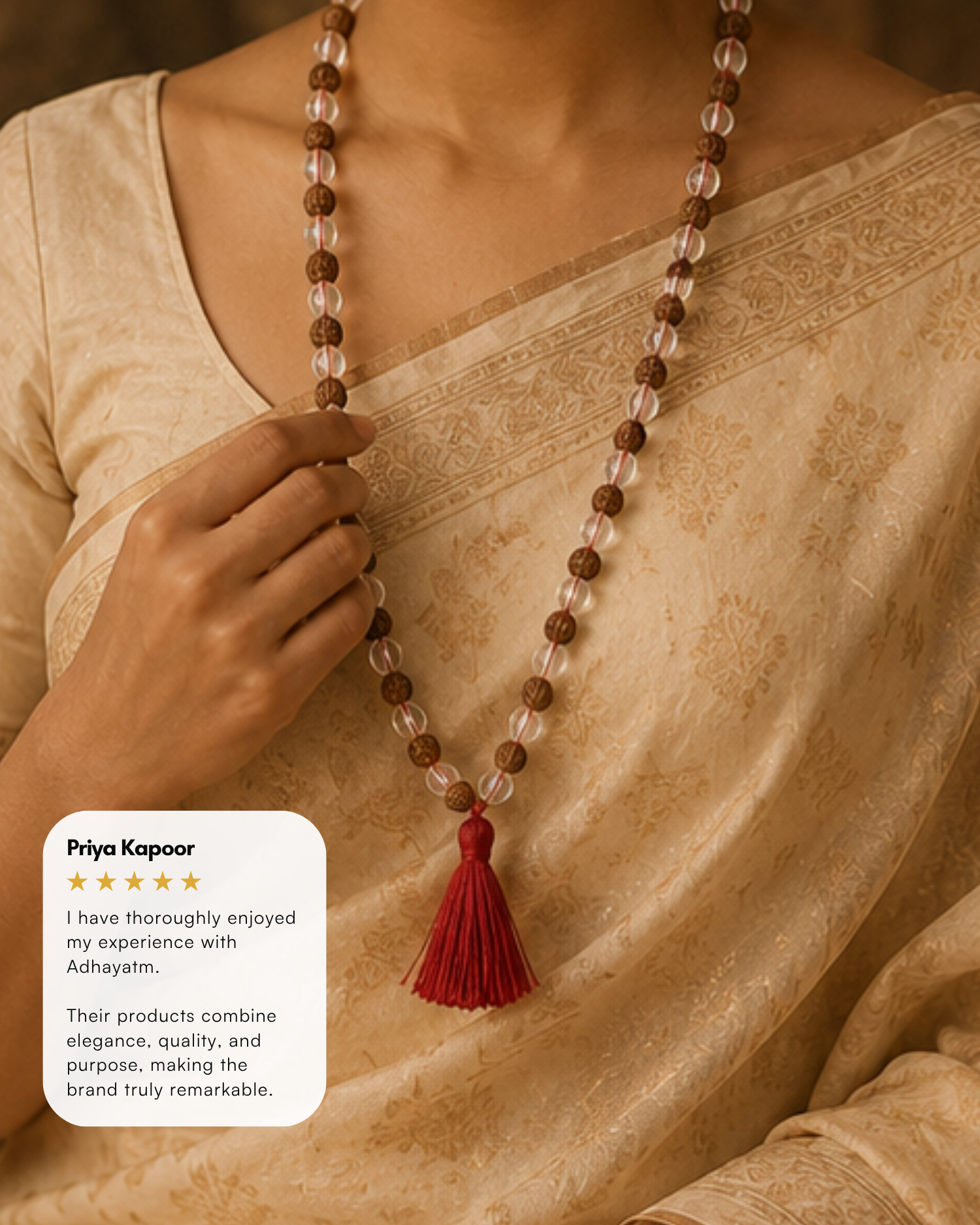 Rudraksh Sphatic Mala