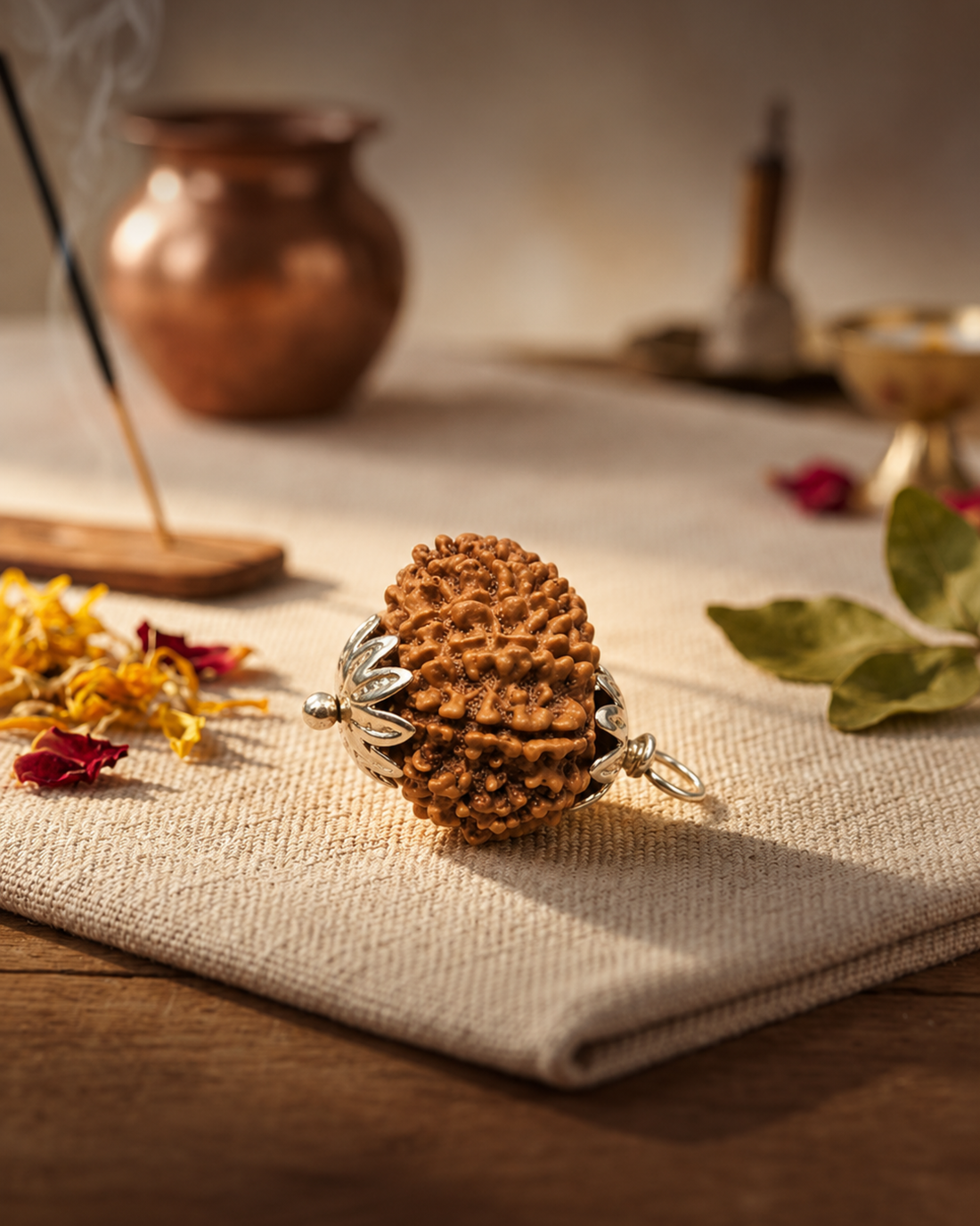 11 Mukhi Nepali Rudraksh (11 मुखी नेपाली रुद्राक्ष)