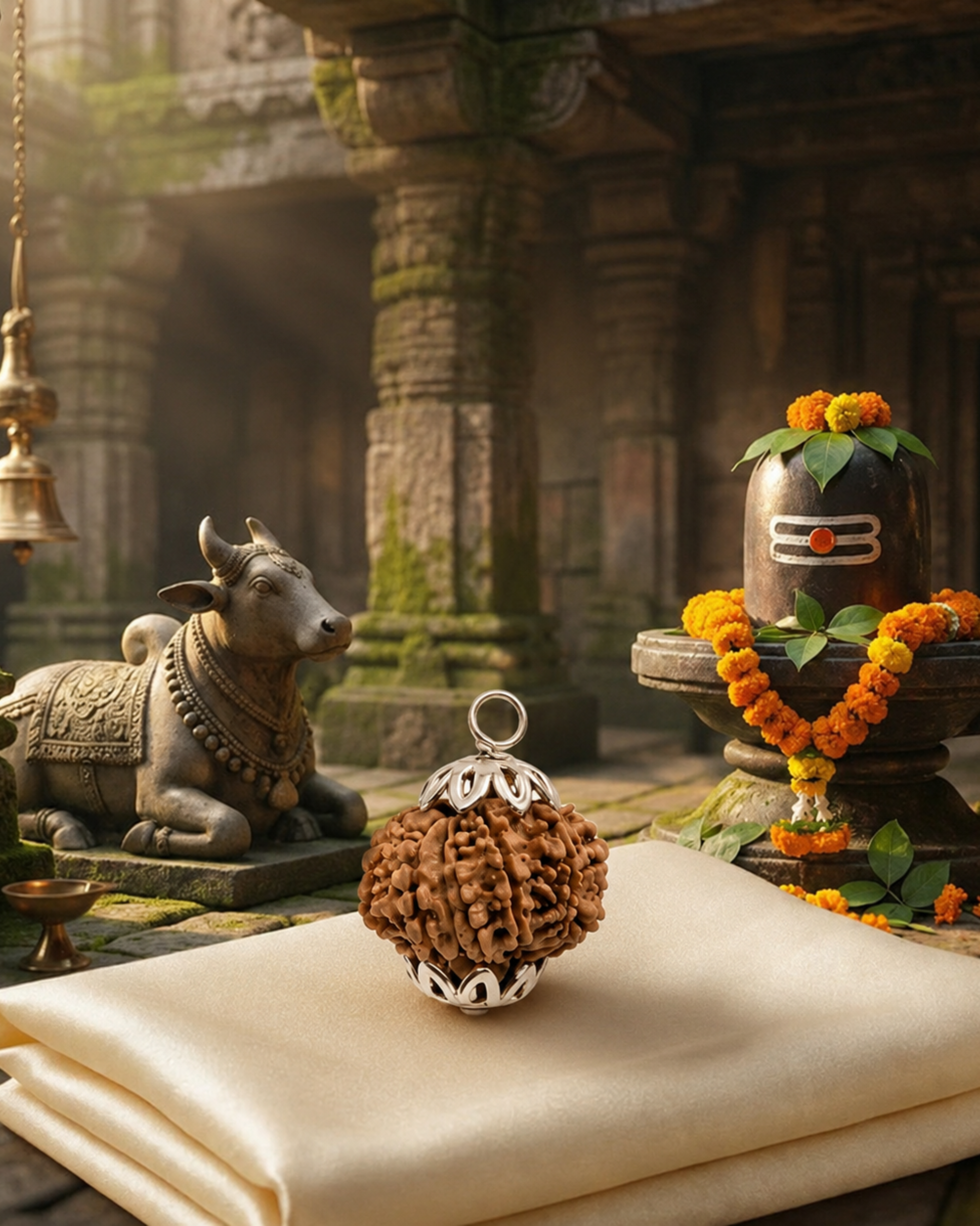 12 Mukhi Nepali Rudraksh (12 मुखी नेपाली रुद्राक्ष)