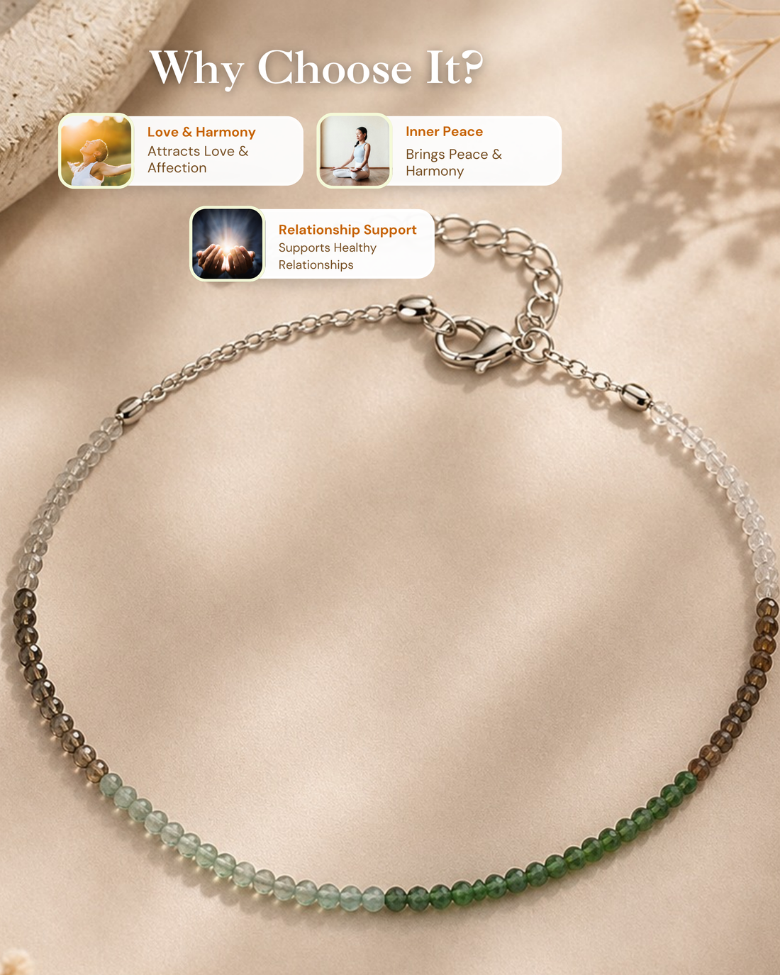 Angel Aura Blossom Anklet