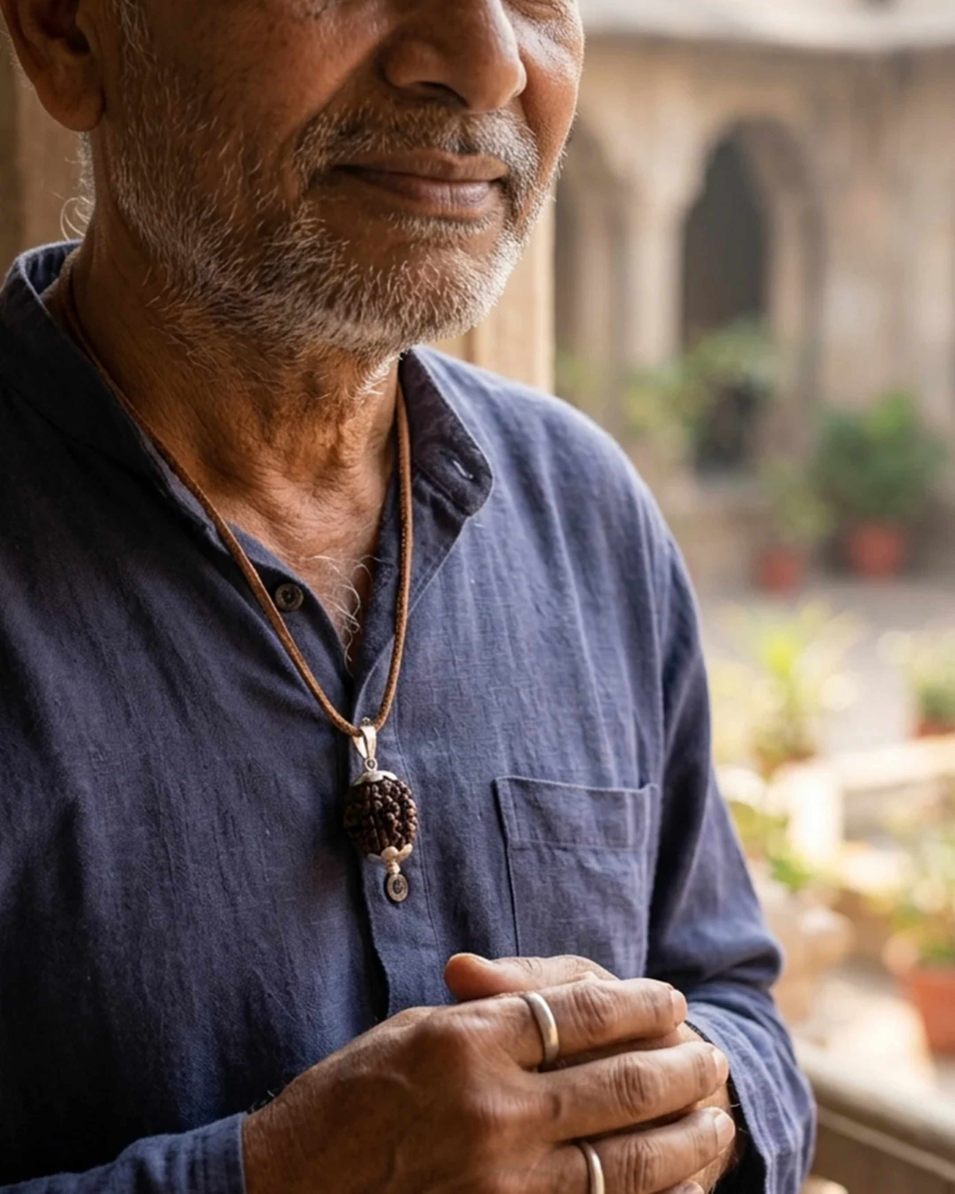 3-Mukhi Indian Rudraksh (3 मुखी भारतीय रुद्राक्ष)
