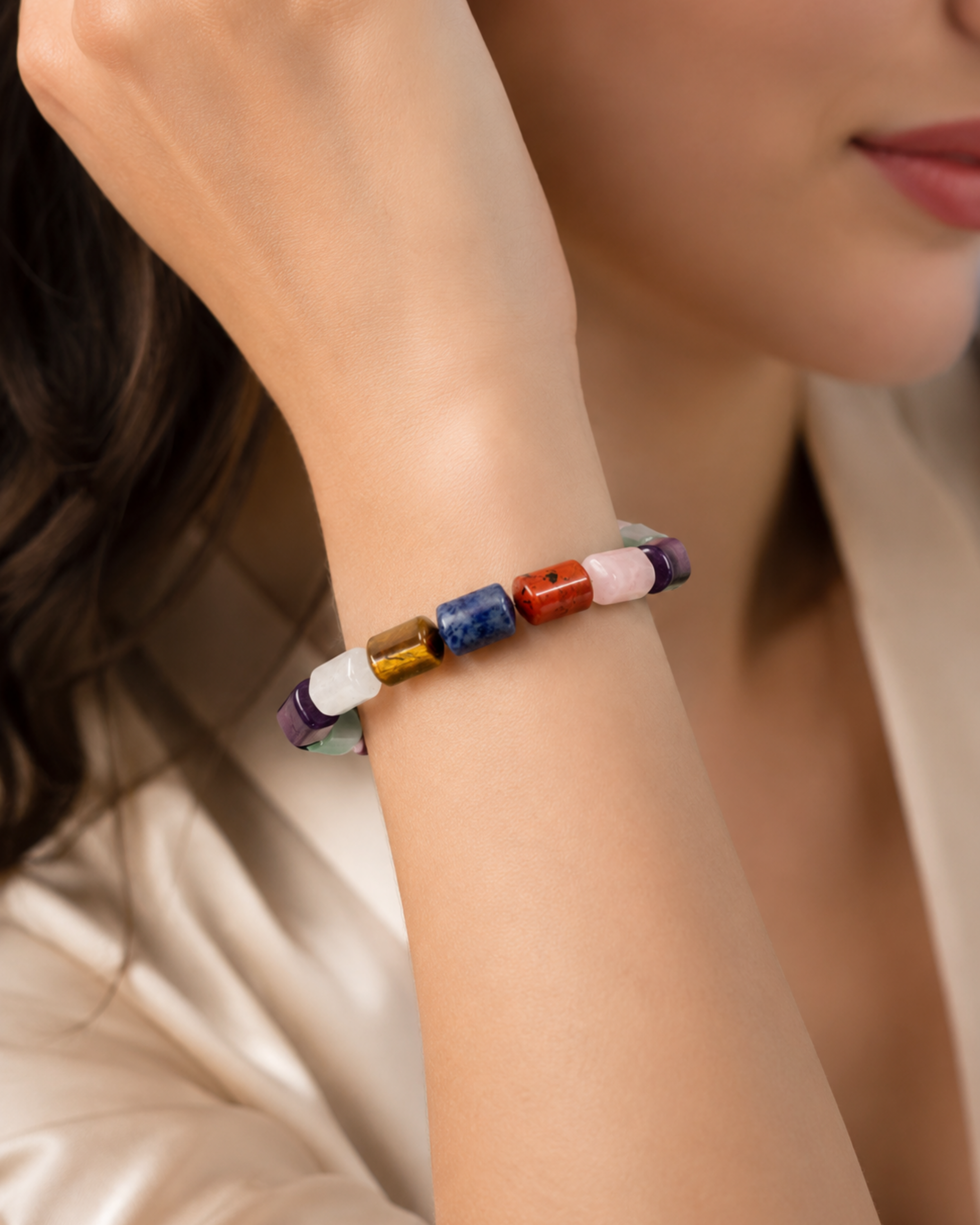 Astroveda 7 Crystal Loop Band