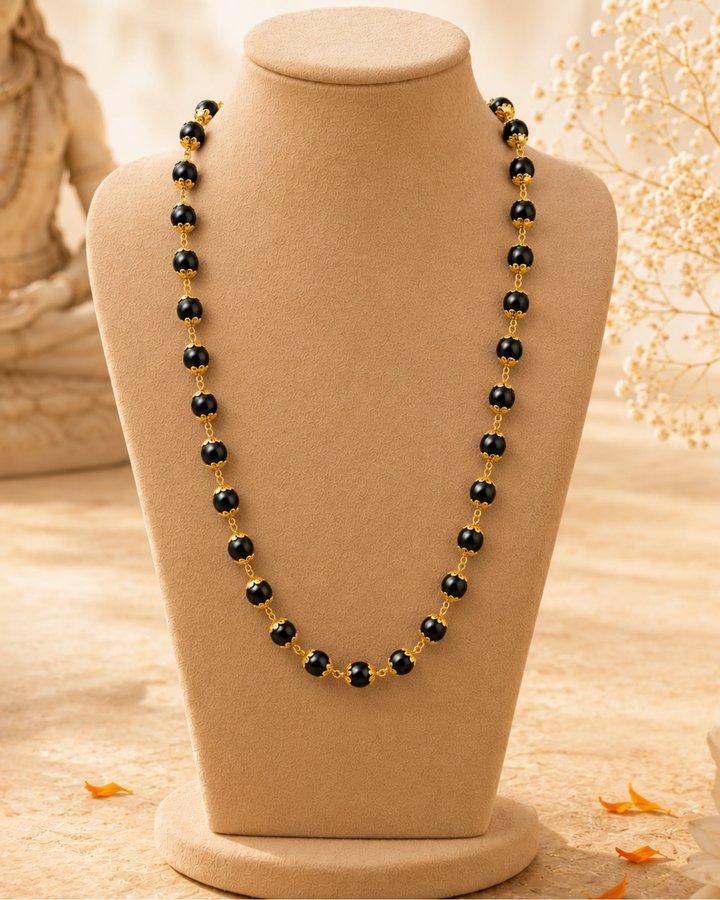 Gold Plated Karungali Mala