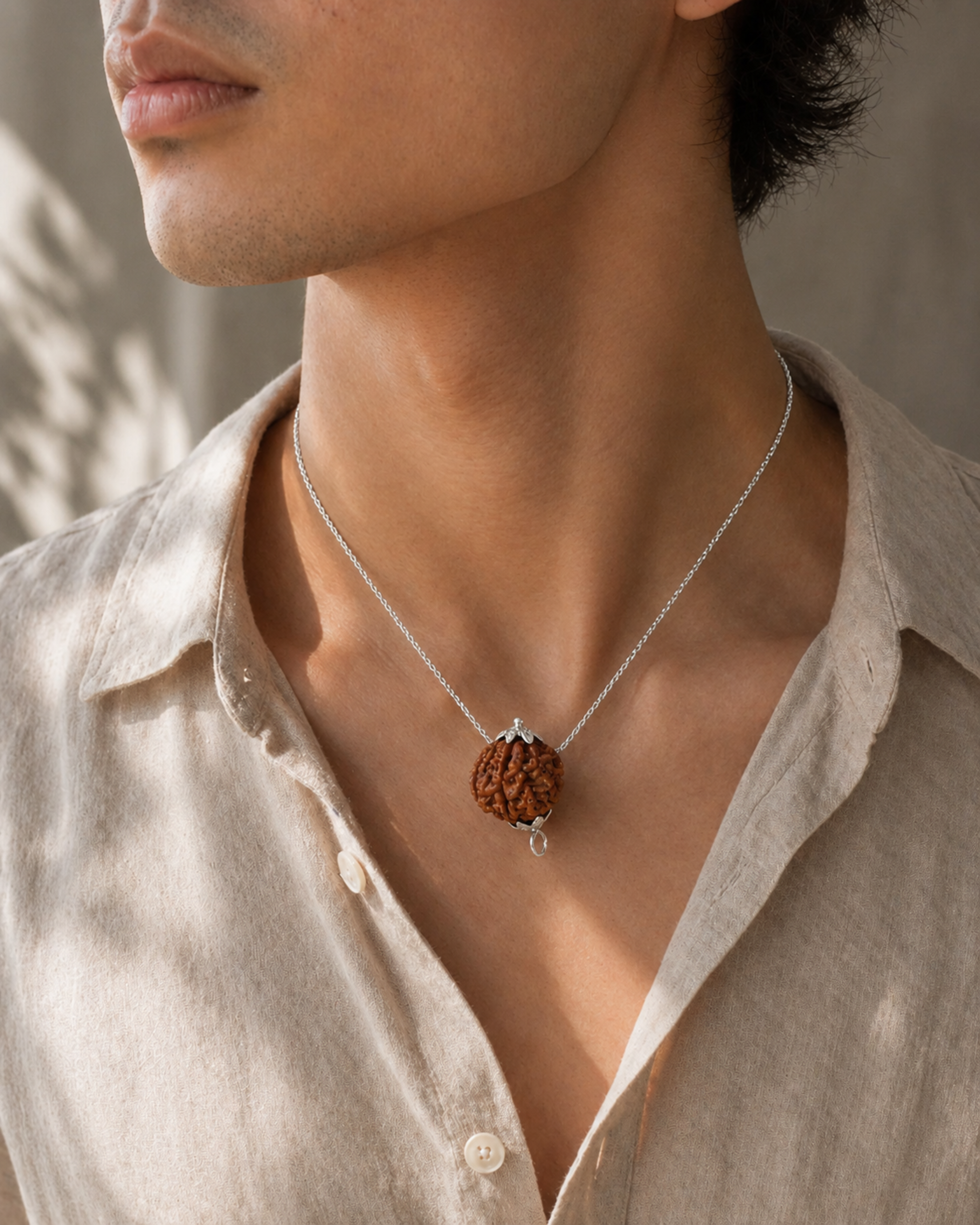 10-Mukhi Nepali Rudraksh (10 मुखी नेपाली रुद्राक्ष)
