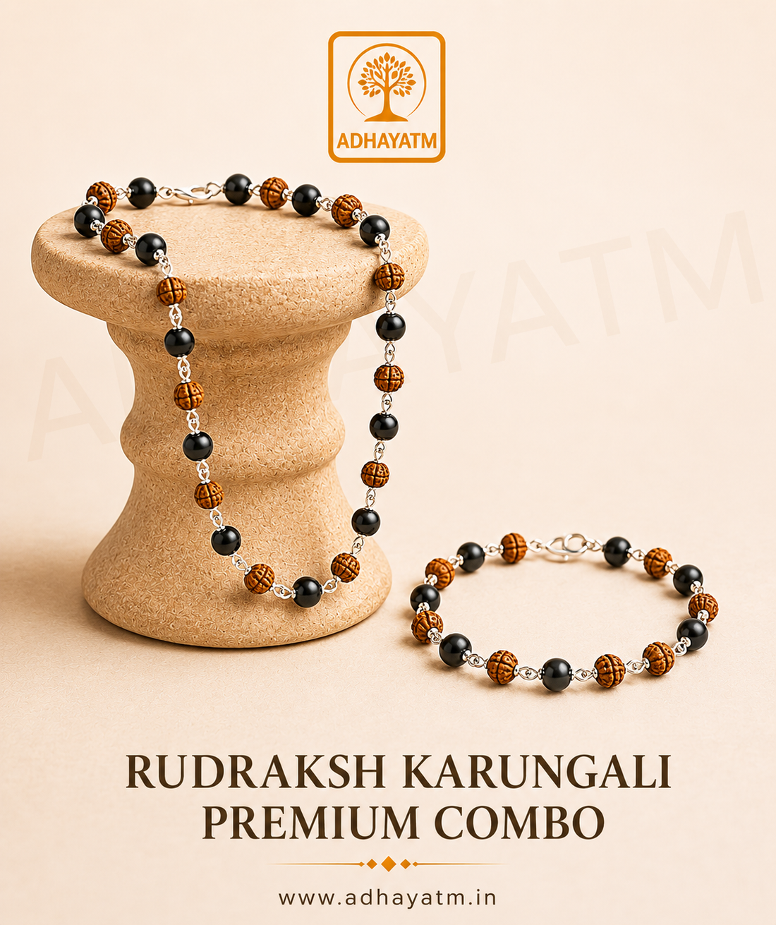 Rudraksh Karungali Premium Combo