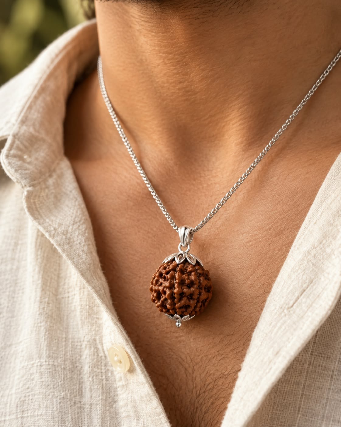 7-Mukhi Nepali Rudraksh (7 मुखी नेपाली रुद्राक्ष)
